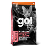 Go! Solutions Carnivore sac 3 lb croquettes sans poulet pour chats actifs