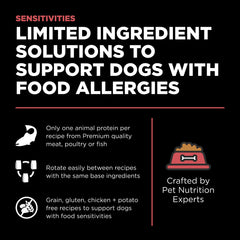 Go! Solutions Sensitivities – recette sans gluten et sans céréales pour réduire les déclencheurs.