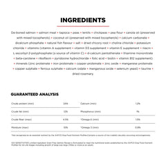 Go! Solutions Sensitivities sans grains et gluten, formulation légère et digestible.