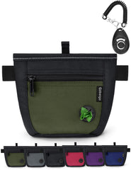 Sac Gobeigo friandises avec ouverture magnétique évitant les déversements.