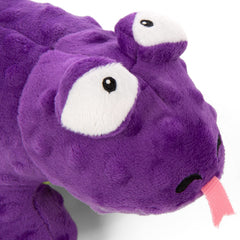 GoDog Lézard Action Plush, sifflet interne pour surprises sonores pendant le jeu