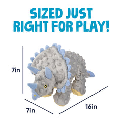 goDog Dinos Frills texture peluche bulle, plaisir tactile pendant le jeu.