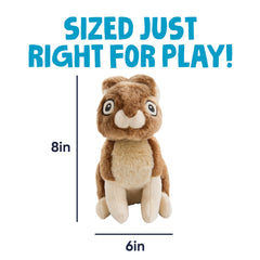 goDog Wildlife lapin-peluche-coutures-renforcees, resistance accrue lors des sessions de jeu.