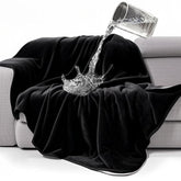 gogobunny couverture imperméable pour lit noir protège contre les liquides.