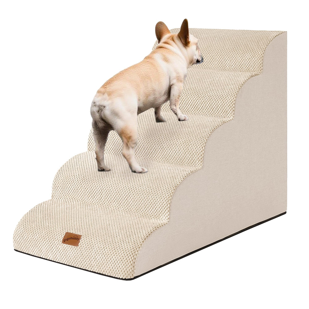 GoGoBunny escalier-chien 24-4 hauteur: facilite l accès au lit pour chiens de grande taille.