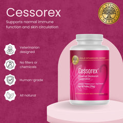 Gold Standard Herbs Cessorex – dose mesurée, facilitant le traitement naturel des démangeaisons.