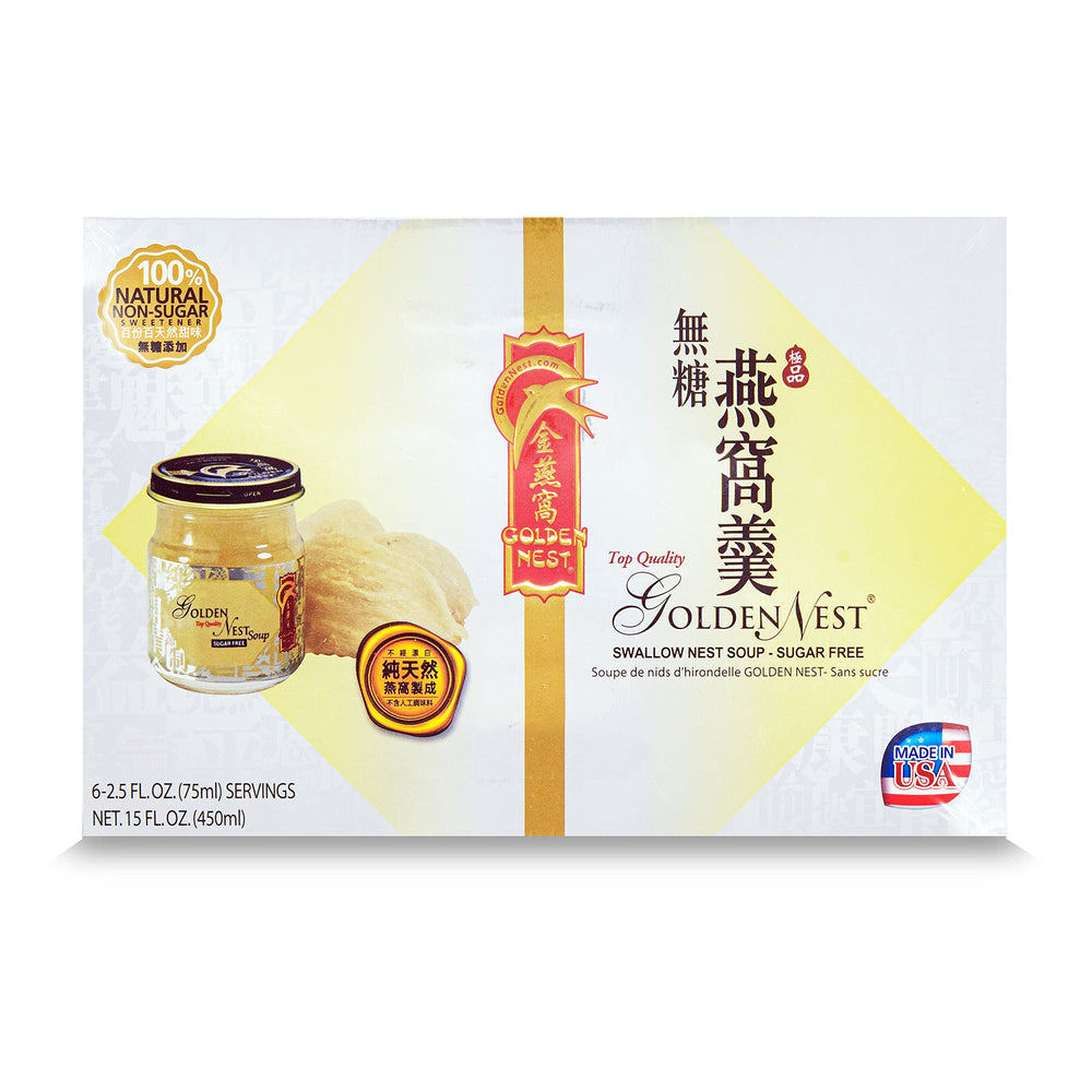 Golden Nest boîte ensemble 6 bouteilles, format pratique prêt à déguster