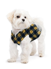 Pull fleece extensible Gold Paw pour chien, chaleur douce et enfilage facile.