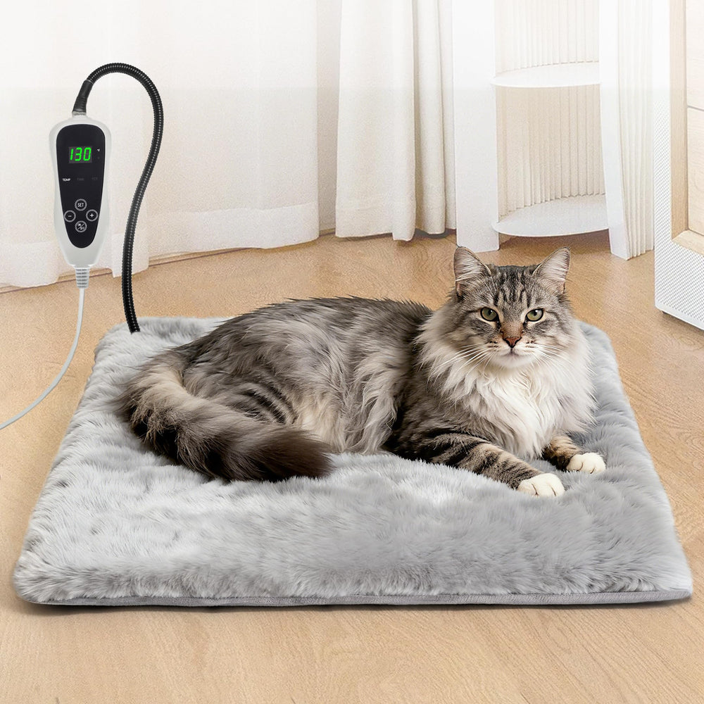 GOLOPET chat-tapis-chauffant 19x18 pouces, chaleur douce pour le repos.