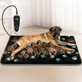 GOLOPET grand tapis chauffant 47x30 pour chiens, confort thermique durable.