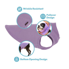 Gooby veste polaire extensible – polyvalence adaptée à toutes les tailles de chiens.