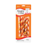Friandises GOOD 'N' FUN torsades saveur tripes, lot de 10 pour chiens, mastication durable.