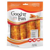 GOOD N FUN emballage rouleaux triple saveurs pratique pour chien