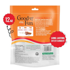 GOOD 'N' FUN Ailes au poulet, friandise protéinée enveloppée pour chien