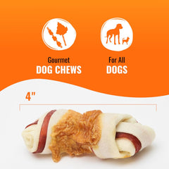 GOOD 'N' FUN petites portions os 4 pouces, idéal pour chiens de petite taille