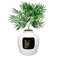 Good Pet Stuff Planter-litiere-cachee : litière discrète qui s’intègre à votre déco