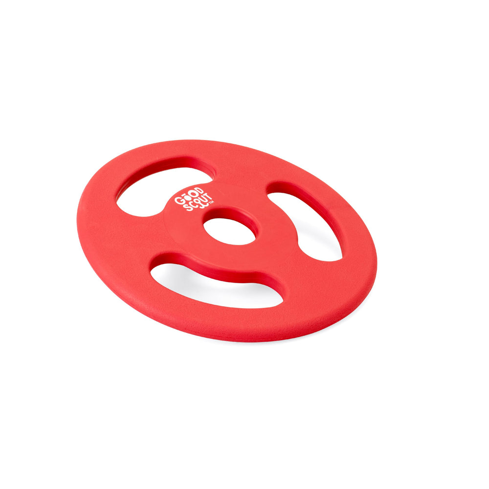 Scout Tugg Frisbee, frisbee coloré pour tirage, stimulation et interaction avec votre chien.