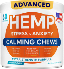 GOODGROWLIES bonbons apaisants pour chien, favorisent le calme lors de situations stressantes.