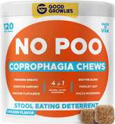 GOODGROWLIES Chew No Poo: boîte prête à l'emploi pour prévenir l ingestion et améliorer le souffle
