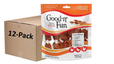 Good'N'Fun brochettes à trois saveurs emballage, présentation prête à l'achat.