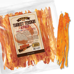 Gootoe Tendons de Dinde pour Chiens — emballage 450 g pratique à partager