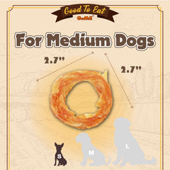 Gootoe ingrédients naturels: tendons de dinde sans additifs pour chiens sensibles.