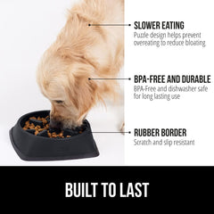 Gorilla Grip assiette lente base antiderapante pour stabiliser l'alimentation sur le sol
