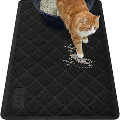 Gorilla Grip Tapis Litière Chat, capture efficace de la litière et protection du sol.