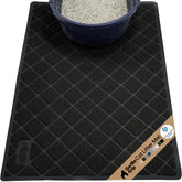 GORILLA GRIP tapis-litiere-chat-face-superieure: maillage épais capte les grains et contient la litière.