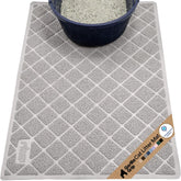 GORILLA GRIP Tapis Litière: mailles denses captent les grains, sol net.