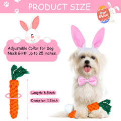 GOYOSWA queue lapin pour chien, touche adorable lors des fêtes.