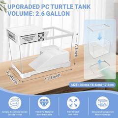 GOZILLA Mini tortue kit couvercle – sécurité et confinement faciles pour l'habitat.