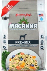 Macanna Pré-Mix Grandma Lucy’s en boîte 3 lb prête à servir pour chien.