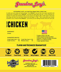 Morceaux lyophilisés de poulet, texture savoureuse pour récompenser lors de l'entraînement.