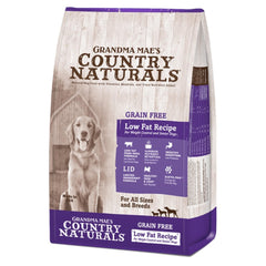 Grandma Mae's Country Naturals – nourriture sèche pour chien au porc sans céréales, nutrition concentrée pour chiens