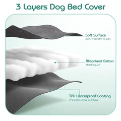 Litterie lit chien Greatbond impermeable 35x44 protection liquides