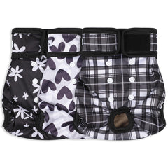 Grecle couches-chien-femelle absorption supérieure pour nuit sans fuite.