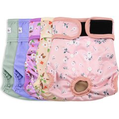 Grecle couches-pour-chien-femelle ensemble 5 pièces, kit pratique sans fuite.