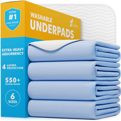 GREEN LIFESTYLE proteges-drap-lavable-34x36: absorbants et réutilisables pour lit