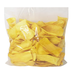 GreenCow Rawhide Chips poulet, emballage en gros pratique pour plusieurs chiens.