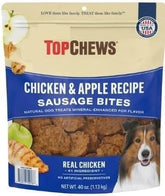 Friandises GreenFoods poulet et pomme, récompense saine pour chien.