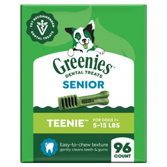 Greenies Aging Care emballage pratique pour l'entretien dentaire quotidien
