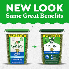 Texture croquante Greenies pour nettoyer les dents du chat