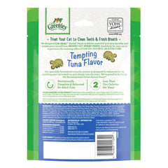 Chat mange Greenies thon, contribue à une haleine plus fraîche.