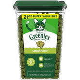 Greenies pour chats, friandises dentaires en tube 21oz, aide potentielle à l'hygiène buccale.