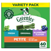 Greenies, texture unique, nettoie la ligne gingivale et réduit le tartre