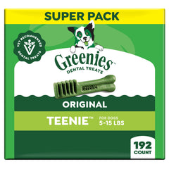 Greenies emballage original, friandise dentaire pratique pour chiens