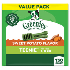 Greenies friandises dentaires petit chien emballage pack 36 oz pour 130 bouchées