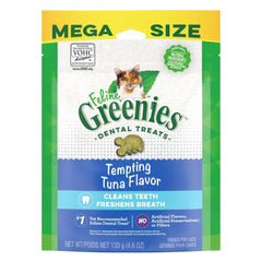 Greenies gourmandises chat dentaires thon en boite: soutien à l’hygiène dentaire.