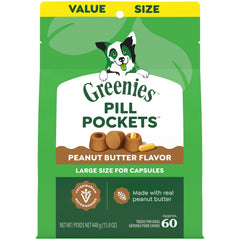 Greenies pochette-pilules chien, emballage pratique pour administration sans désordre.